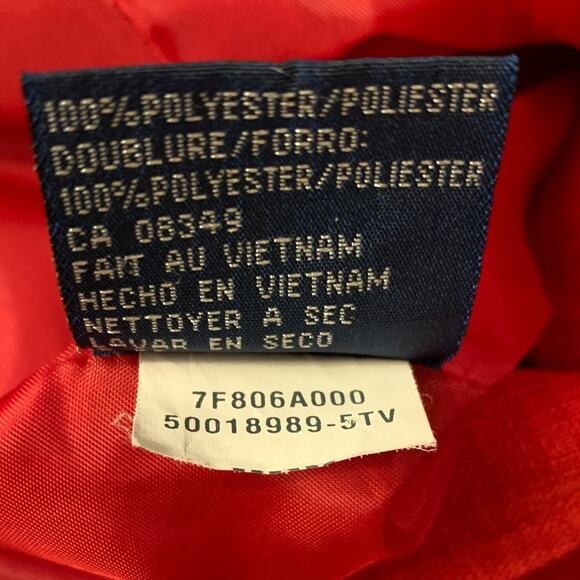 Evan Picone Blazer Lined Red Womens Size 2P - Picture 9 of 13